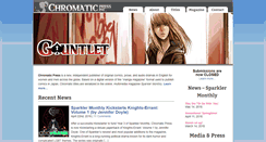 Desktop Screenshot of chromaticpress.com